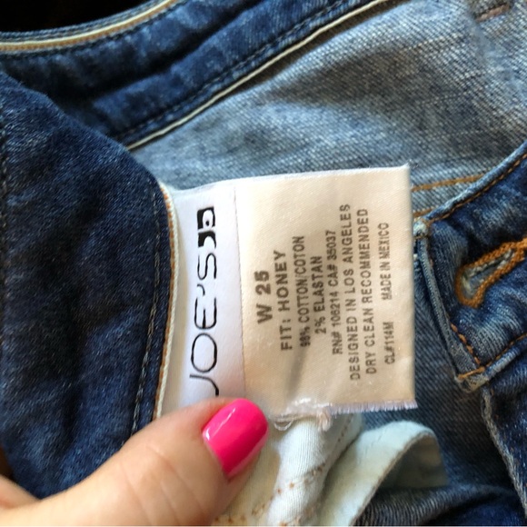 JOES jeans Fit: HONEY. Washed blue bootcut. Size 25. - Picture 4 of 4